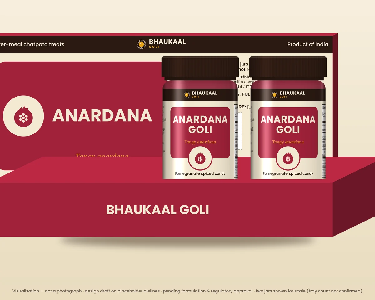 Bhaukaal Anardana Tray pack