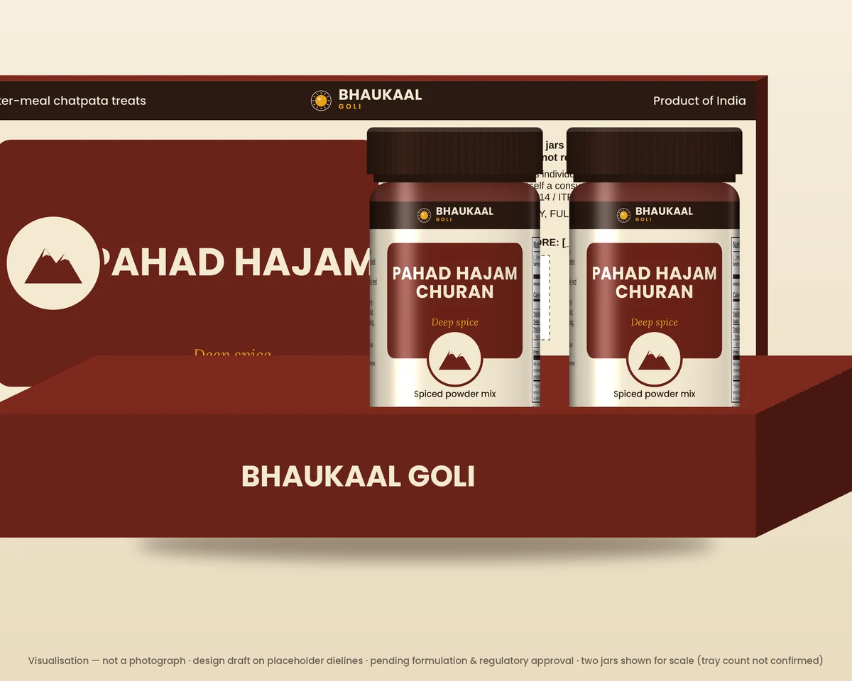 Bhaukaal Pahad Hajam Tray pack
