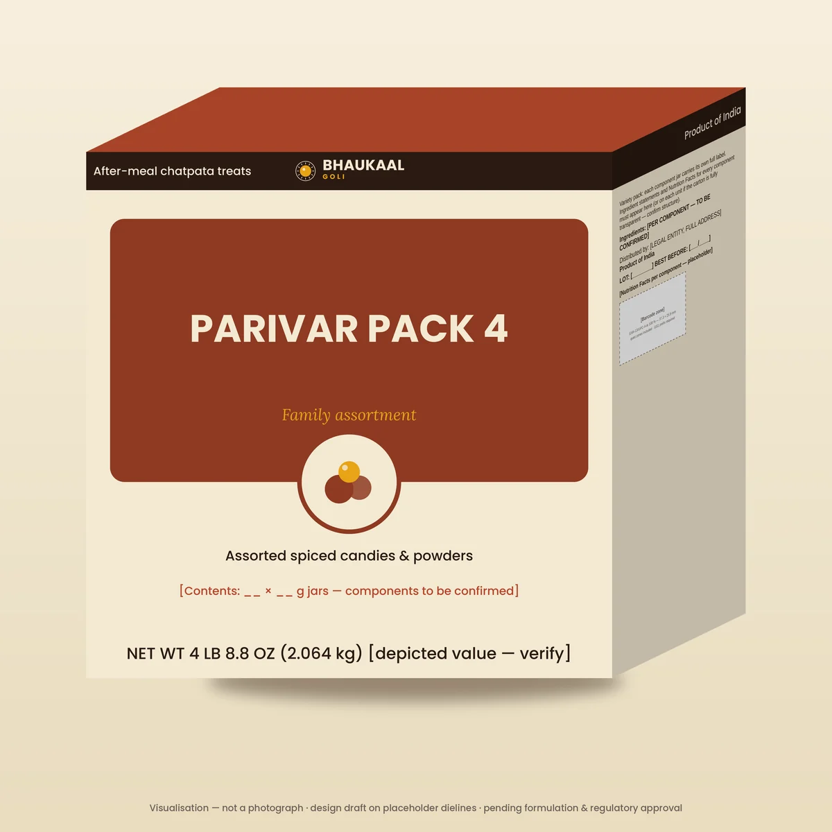 Bhaukaal Parivar Pack 4 pack